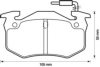 BENDIX 571734B Brake Pad Set, disc brake